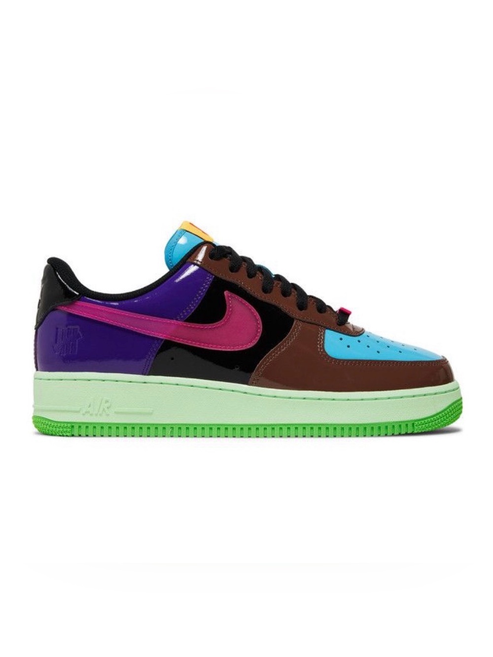Undefeated x Nike Air Force 1 Low "Pink Prime" Sneakers